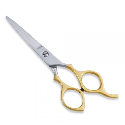 Gold Handle Hair Cutting Scissors