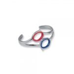 Iridescent Rainbow Toe Ring