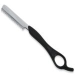 Deluxe Black Handle Hair Thinning Razor