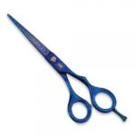 Arachne-Blue Spider-Web Barber Shear